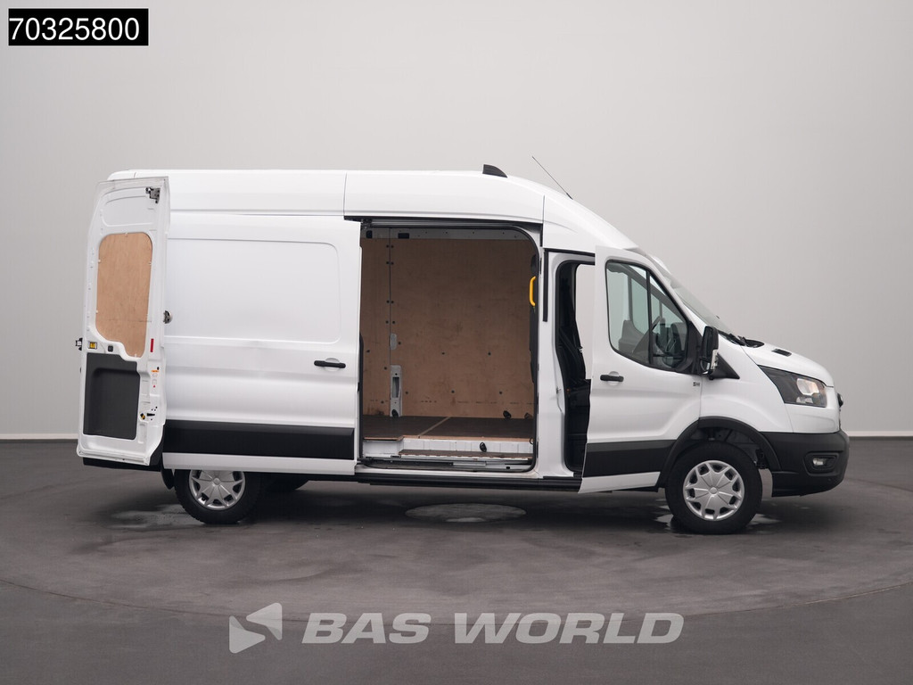 Ford e-Transit 184pk Elektrisch 68kWh 317km WLTP L3H3 Hoog Dak Navi Airco Cruise Parkeersensoren v+a SYNC4-Display CarPlay L3 Airco Cruise control 8