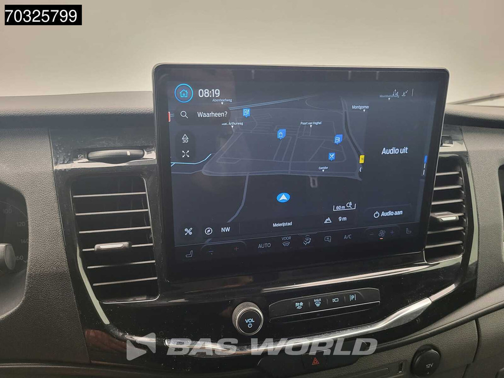 Ford e-Transit 184pk Elektrisch 68kWh 317km WLTP L4H3 Hoog Dak Navi Airco Cruise Parkeersensoren v+a SYNC4-Display CarPlay L4 Jumbo Airco Cruise control 15