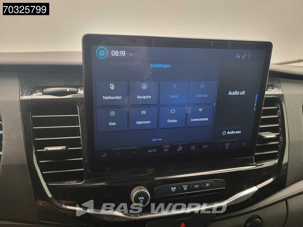 Ford e-Transit 184pk Elektrisch 68kWh 317km WLTP L4H3 Hoog Dak Navi Airco Cruise Parkeersensoren v+a SYNC4-Display CarPlay L4 Jumbo Airco Cruise control 17