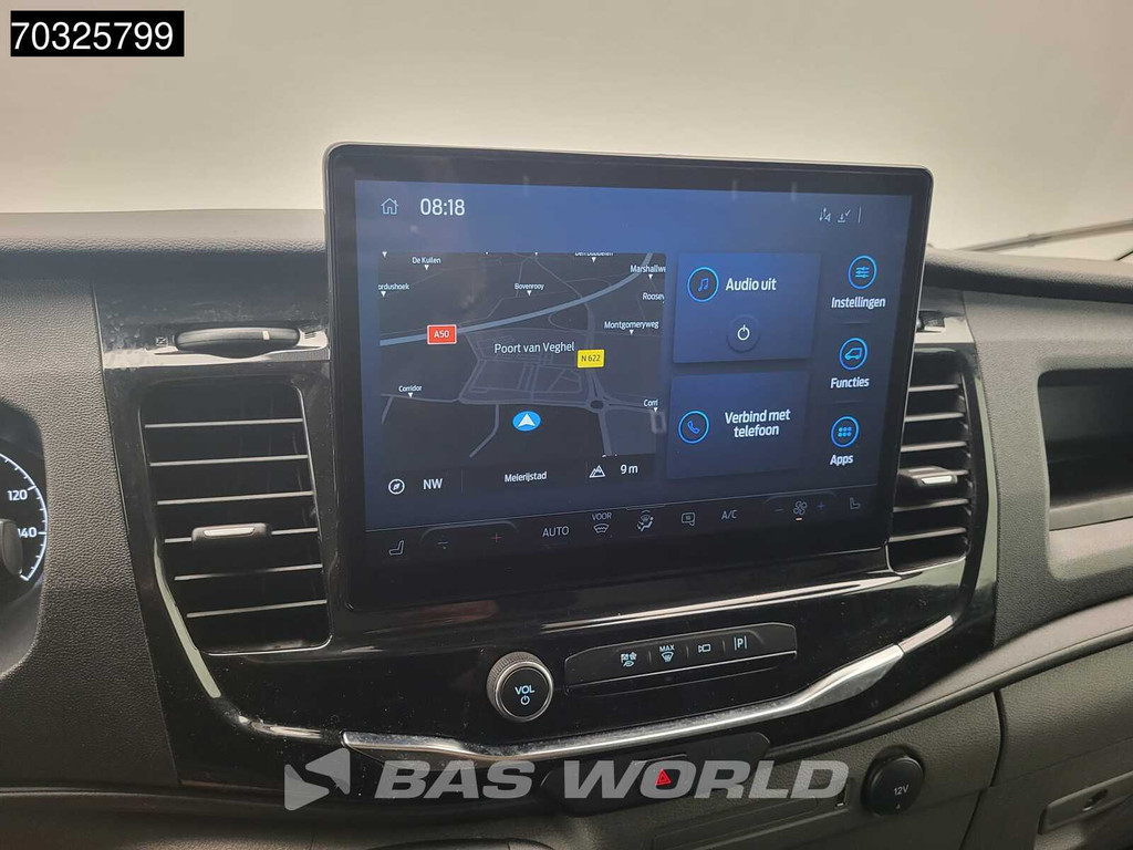 Ford e-Transit 184pk Elektrisch 68kWh 317km WLTP L4H3 Hoog Dak Navi Airco Cruise Parkeersensoren v+a SYNC4-Display CarPlay L4 Jumbo Airco Cruise control 18