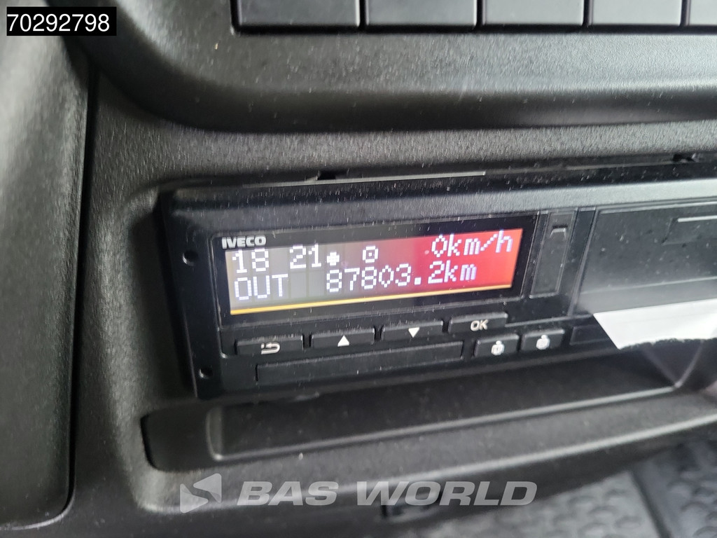 Iveco 60C18 3.0L Automaat Laadklep 180PK Schuifzeilen Zeilen Airco Cruise DHollandia Euro6 Schuifzeil Koffer Gesloten laadbak Airco Cruise control 13