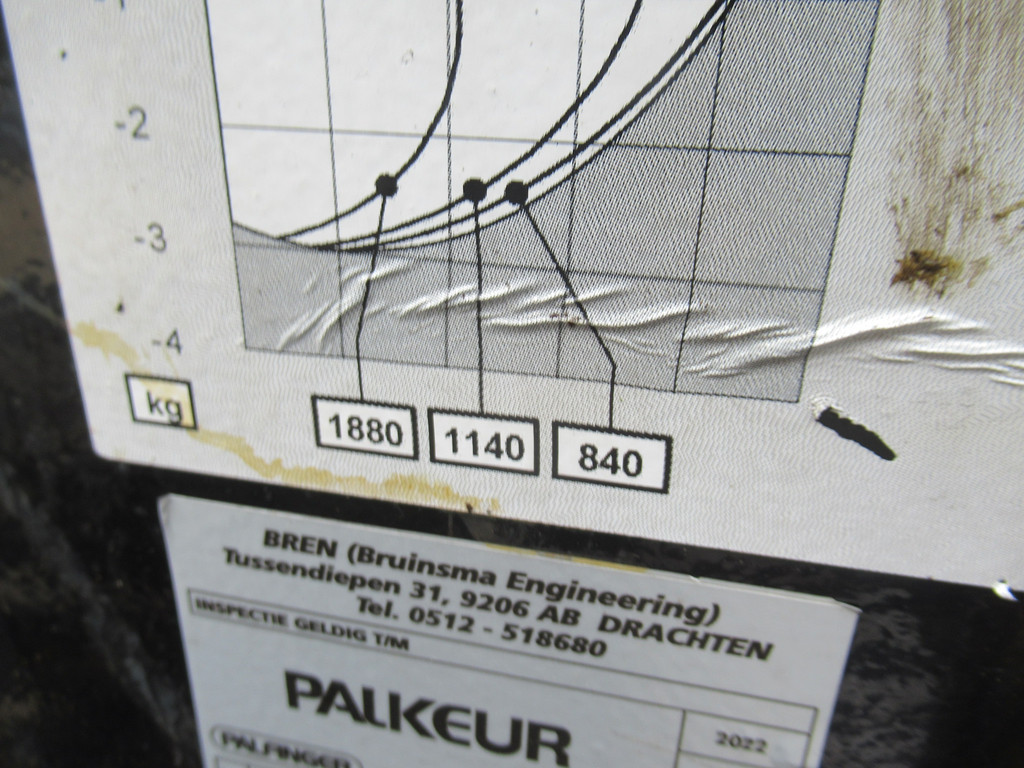 Iveco DAILY 65C15 Kipper + HIAB 044 Kraan Kran Crane 18