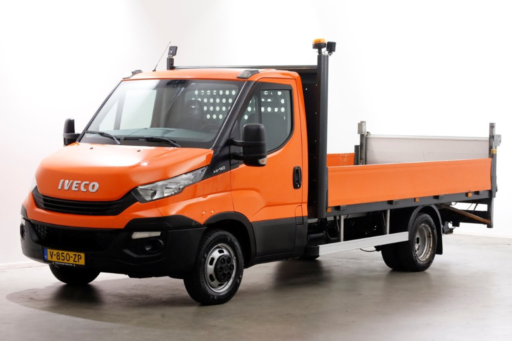 Iveco Daily 35C14 136pk Open Laadbak met laadklep en trekhaak 3500kg 05-2019 9