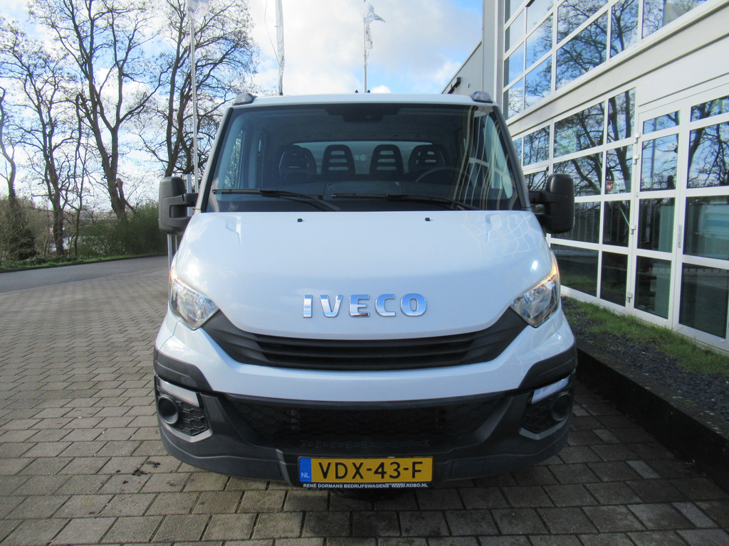 Iveco Daily 35C14D 2.3 100KW EURO6 410 DOKA Dubbelcabine Kipper + Kist / Box 13