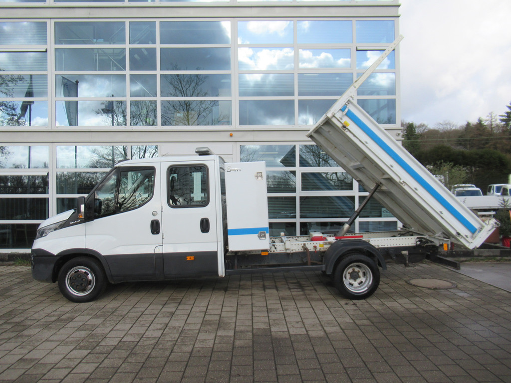 Iveco Daily 35C14D 2.3 100KW EURO6 410 DOKA Dubbelcabine Kipper + Kist / Box 4