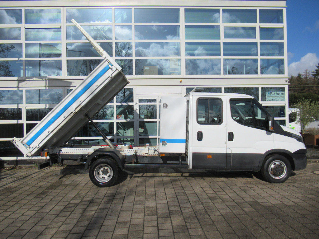Iveco Daily 35C14D 2.3 100KW EURO6 410 DOKA Dubbelcabine Kipper + Kist / Box 5