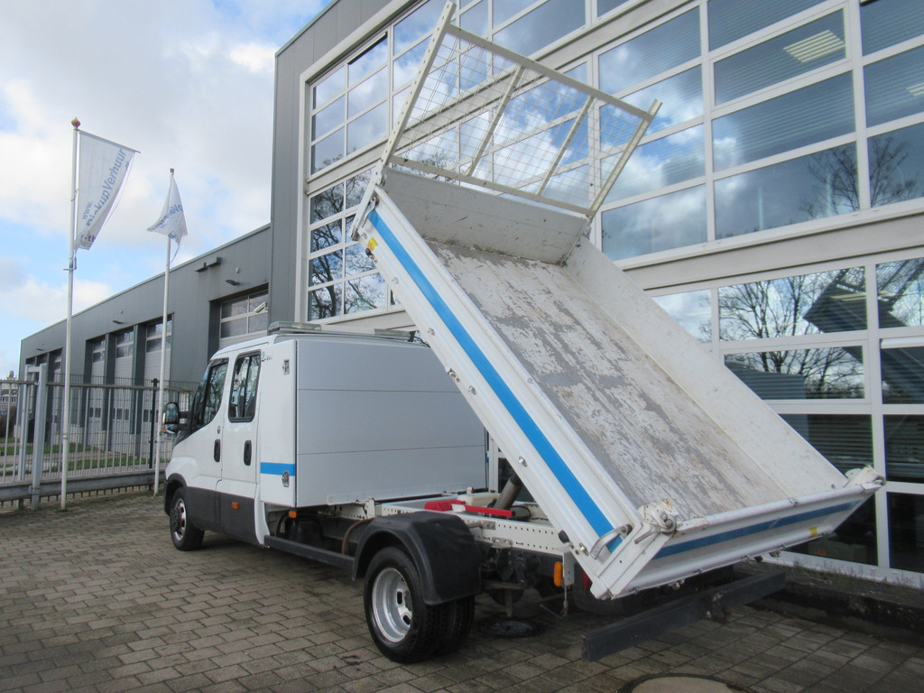 Iveco Daily 35C14D 2.3 100KW EURO6 410 DOKA Dubbelcabine Kipper + Kist / Box 6