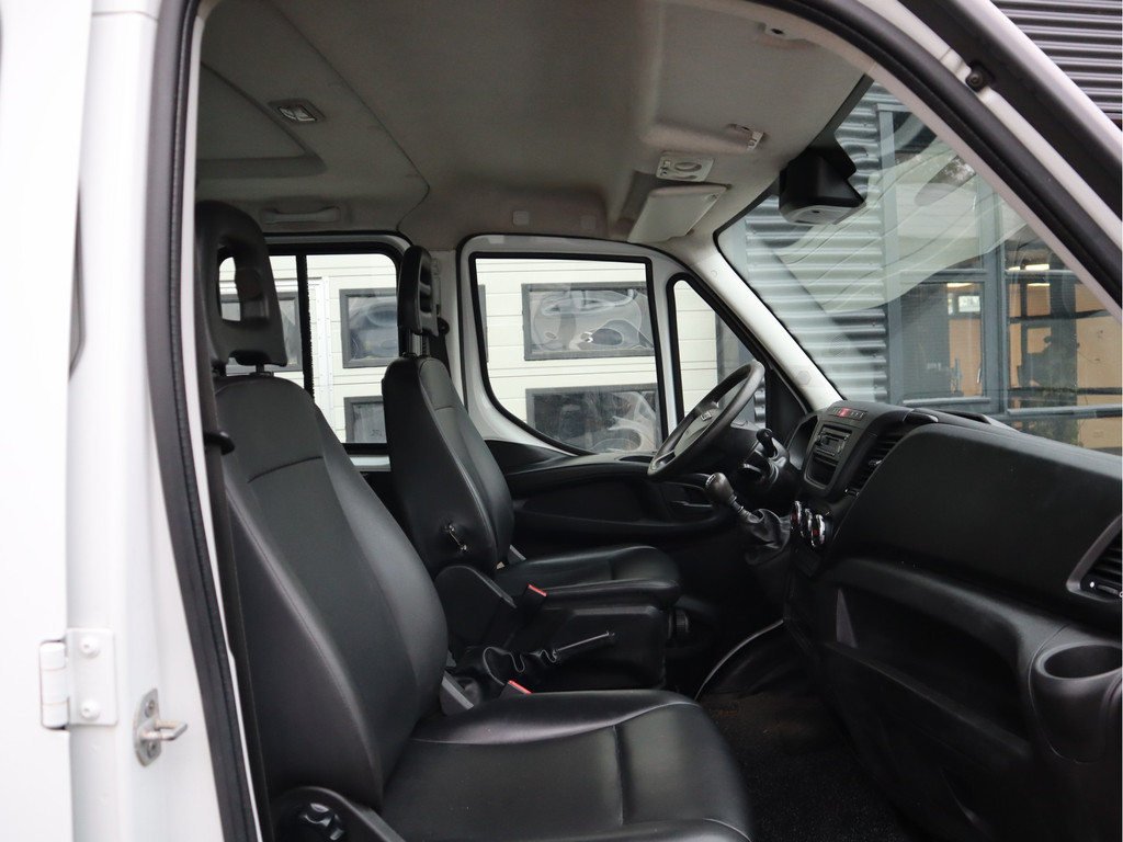 Iveco Daily 35C14 Euro 6 - Kipper - DC 6 Pers. - Trekhaak - WB 410 cm 12