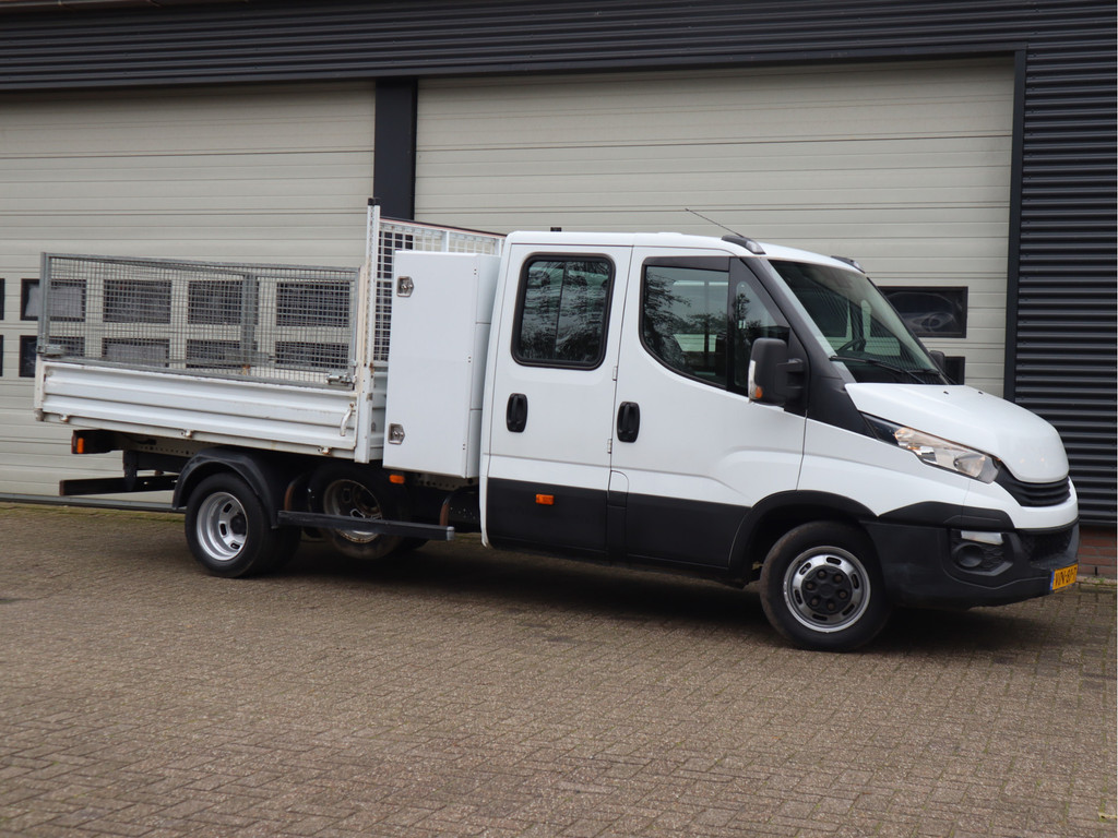 Iveco Daily 35C14 Euro 6 - Kipper - DC 6 Pers. - Trekhaak - WB 410 cm 9