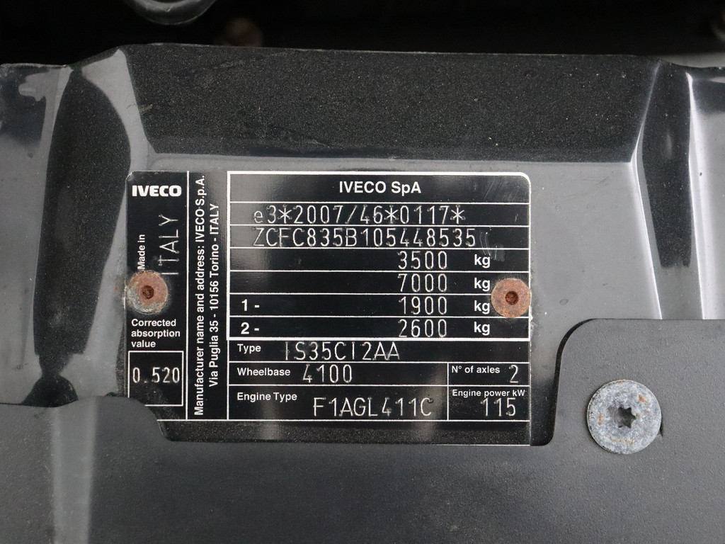 Iveco Daily 35C16 Bakwagen+Laadklep | Airco | 3-Persoons 21