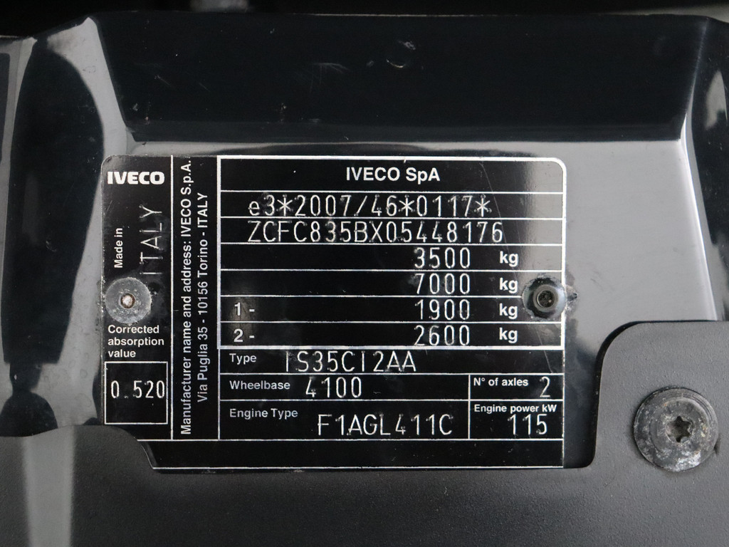 Iveco Daily 35C16 Bakwagen+Laadklep | Airco | 3-Persoons | 750Kg Laadklep 21