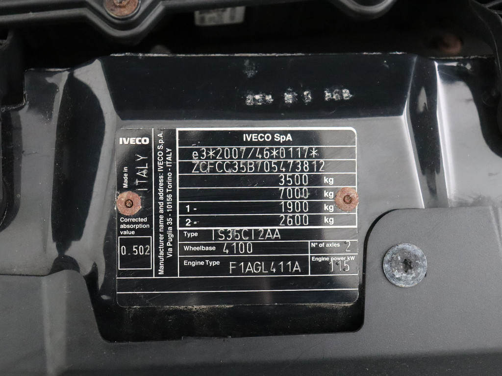 Iveco Daily 35C16 Bakwagen+Laadklep | Airco | 3-Persoons | 750Kg Laadklep 21