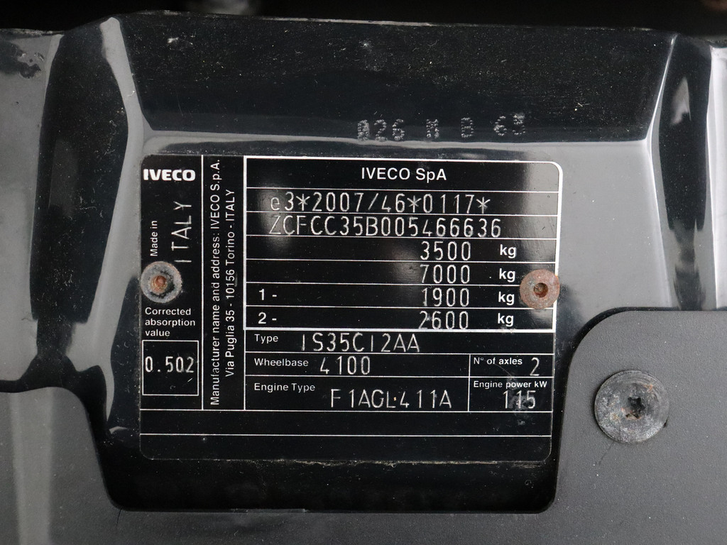 Iveco Daily 35C16 Bakwagen+Laadklep | Airco | 3-Persoons | 750Kg Laadklep 21