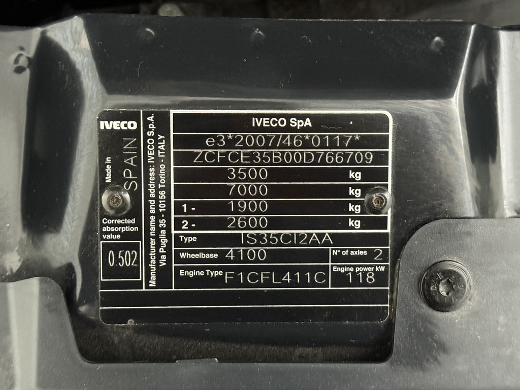 Iveco Daily 35C16 Bakwagen+Laadklep | Airco | Cruise | 3-Persoons 21