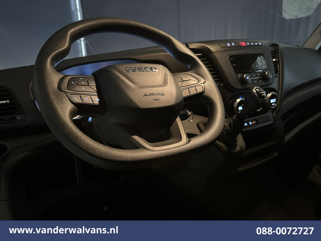 Iveco Daily 35C16H 157pk Bakwagen Dubbel Lucht Laadklep Euro6 Airco | 910kg laadvermogen Bijrijdersbank 12