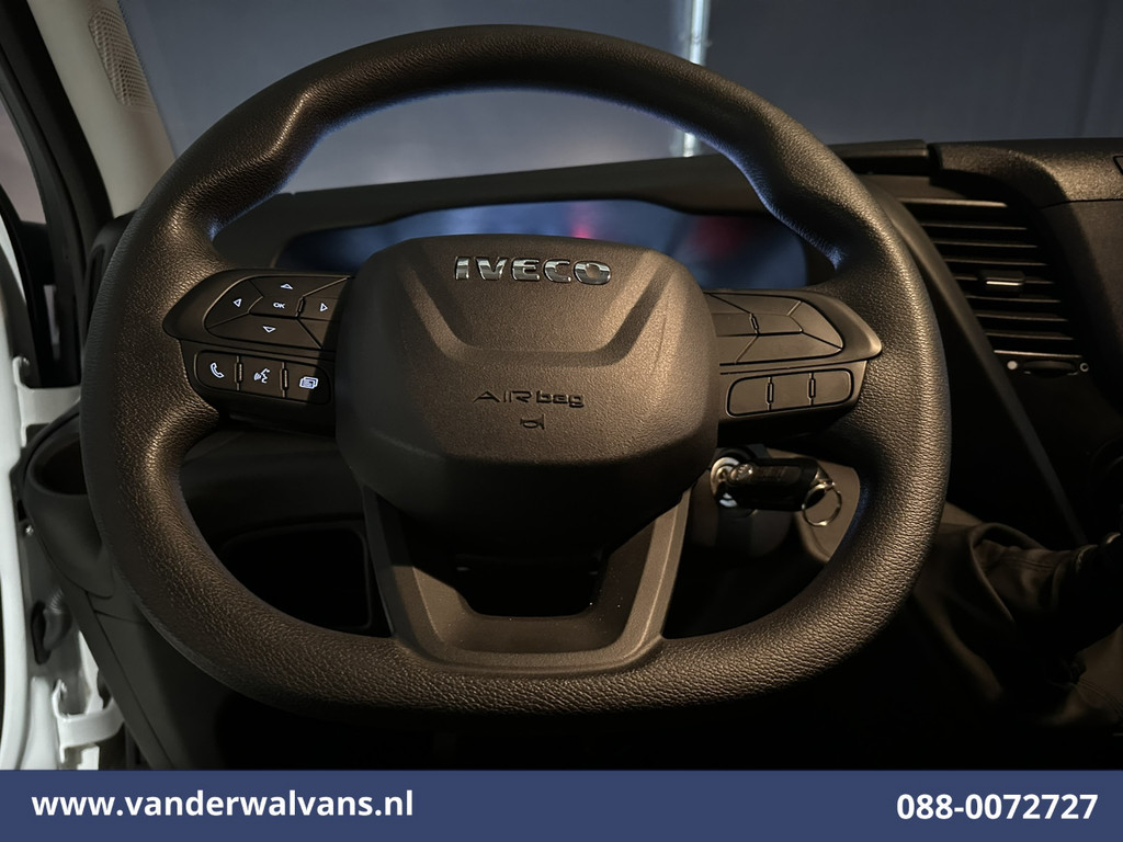 Iveco Daily 35C16H 157pk Bakwagen Dubbel Lucht Laadklep Euro6 Airco | 910kg laadvermogen Bijrijdersbank 13