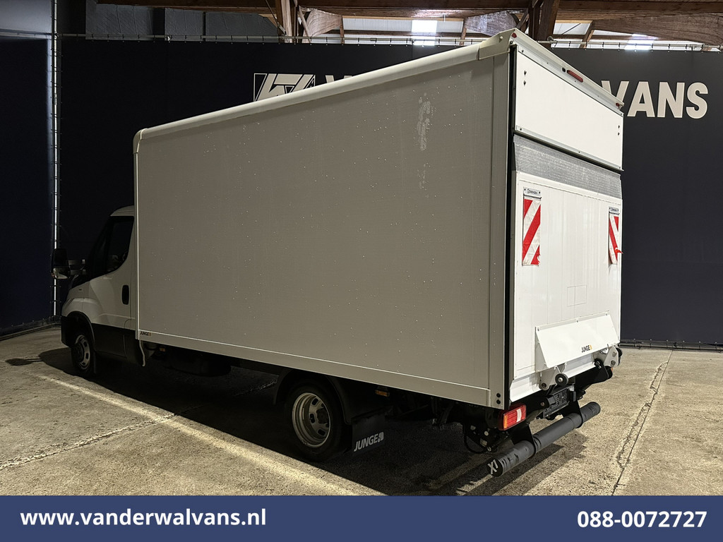 Iveco Daily 35C16H 157pk Bakwagen Dubbel Lucht Laadklep Euro6 Airco | 910kg laadvermogen Bijrijdersbank 8