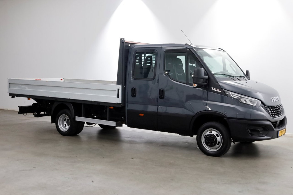 Iveco Daily 35C18 3.0 180pk HiMatic Automaat D.C. Open Laadbak L412cm Trekhaak 3500kg 09-2022 12
