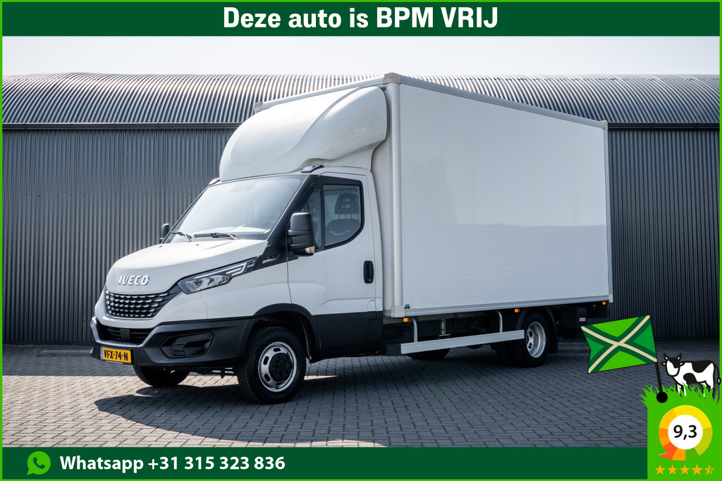 Iveco Daily 35C18 | 3.0L | 180 PK | Bakwagen met laadklep | Zijdeur | Automaat | N1 | Cruise | Airco