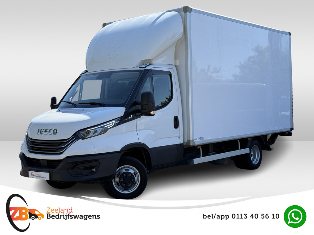 Iveco Daily 35C18H 3.0 Bakwagen met laadklep | Zijdeur | Trekhaak | Dubbel lucht | Navi | Cruisec. | LED