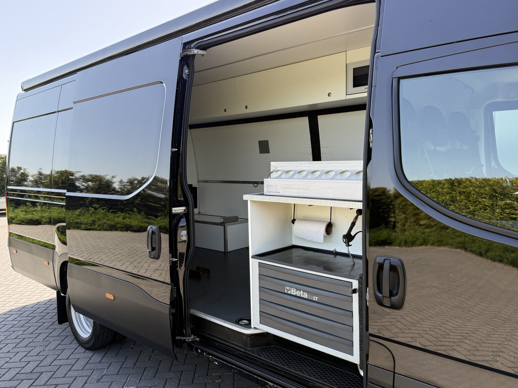 Iveco Daily 35C21 3.0 210 PK AUTOMAAT L3H2 N1 / MOTORSPORT INRICHTING / LUIFEL / LUCHTSLANG / DUBBEL LUCHT / 3-ZITS 15