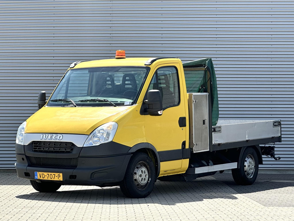 Iveco Daily 35S14G 345 CNG Openlaadbak benzine/CNG Trekhaak 3500kg