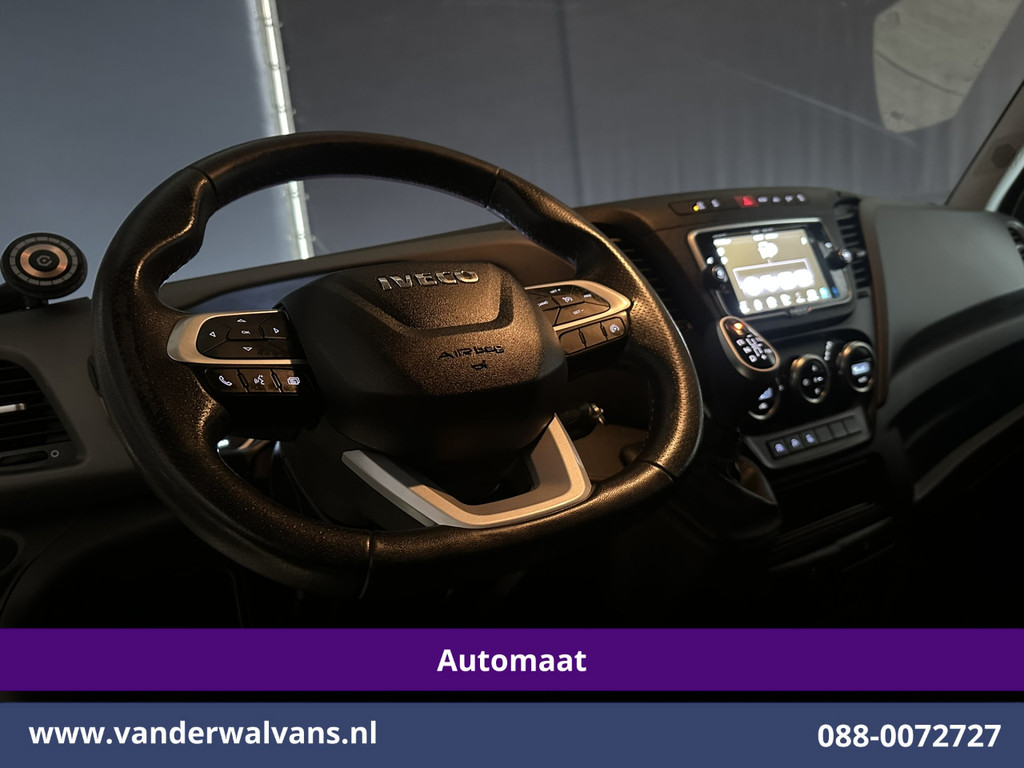 Iveco Daily 35S14V 136pk Automaat 3500kg Trekhaak L2H2 Euro6 Airco | Navigatie | LED | Cruisecontrol Chauffeursstoel, Camera | Bijrijdersbank 20