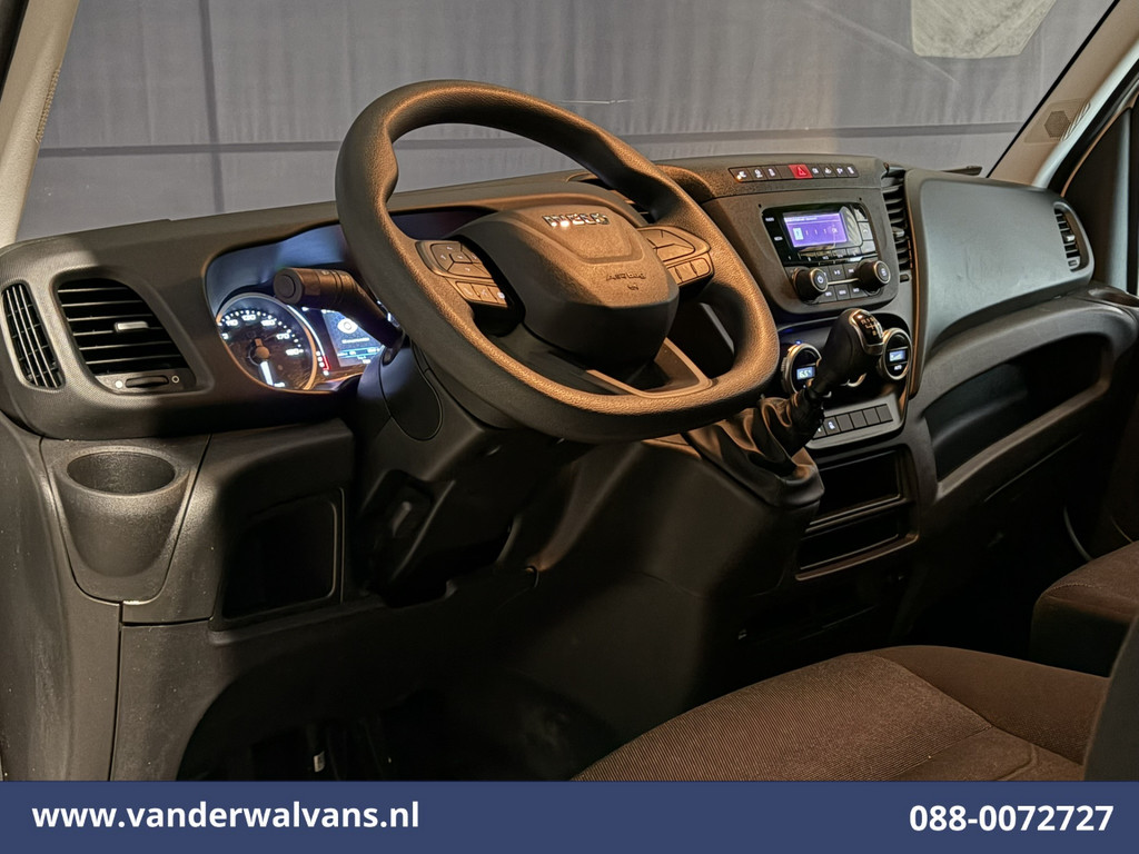 Iveco Daily 35S16 157pk 3500kg Trekvermogen L2H2 Euro6 Airco | 270 Graden Achterdeuren | Parkeersensoren Bijrijdersbank 13