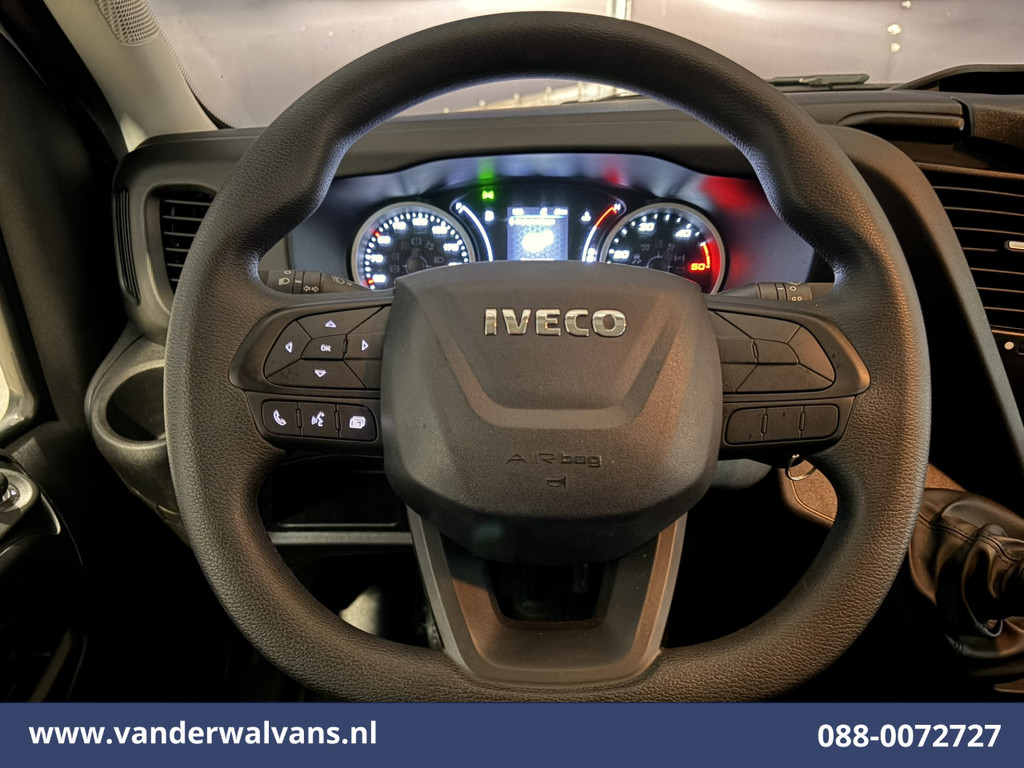 Iveco Daily 35S16 157pk 3500kg Trekvermogen L2H2 Euro6 Airco | 270 Graden Achterdeuren | Parkeersensoren Bijrijdersbank 14