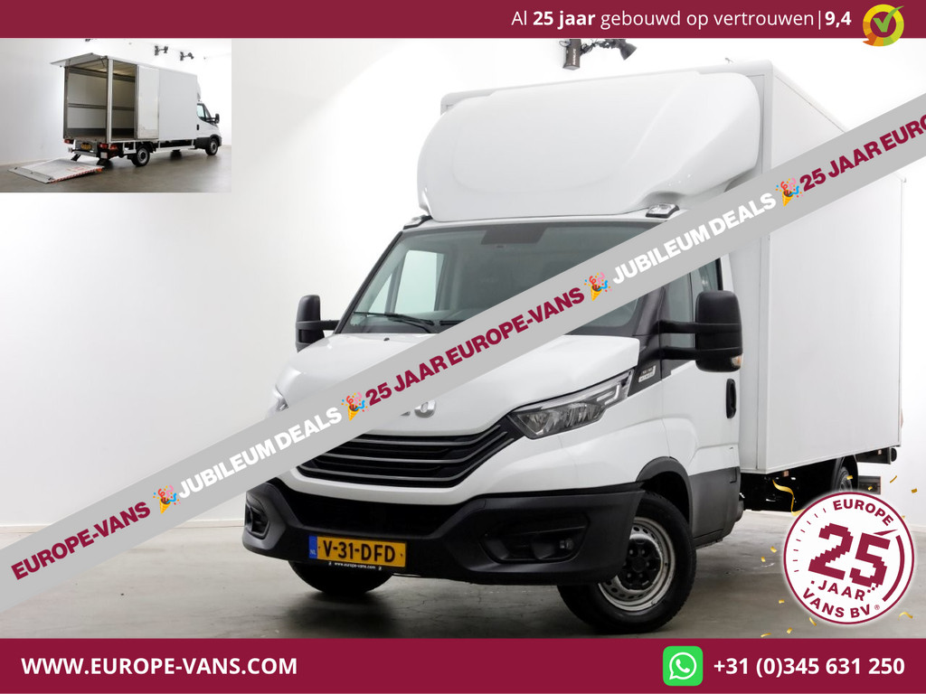 Iveco Daily 35S16 3.0 160pk HiMatic Automaat Bakwagen met laadklep en zijdeur 02-2024