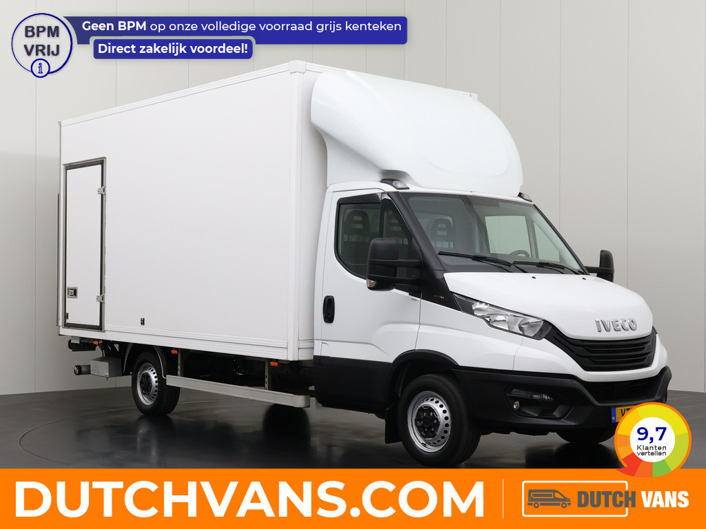 Iveco Daily 35S18 3.0Ltr Bakwagen+Laadklep 450x211x230 | Dakspoiler | Zijdeur | Airco | Cruise | 3-Zits