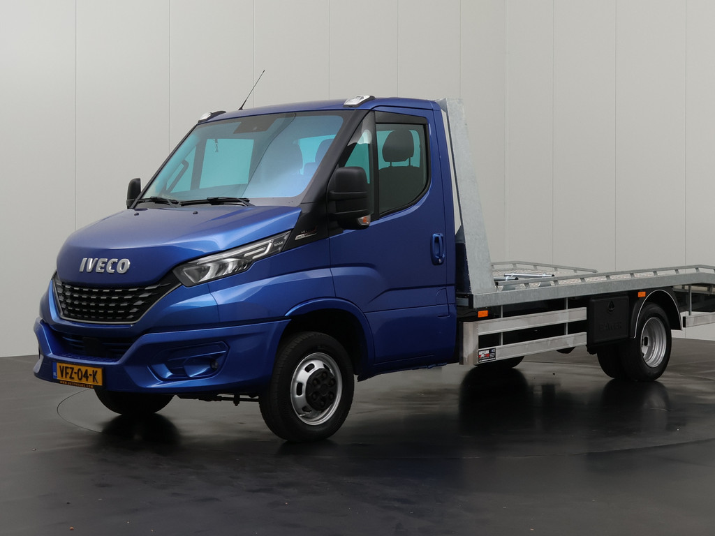 Iveco Daily 40C18 3.0Ltr Hi-Matic Automaat Oprijwagen | 3500Kg Trekhaak | Lier | Navigatie | Airco | Cruise | 3-Zits 5