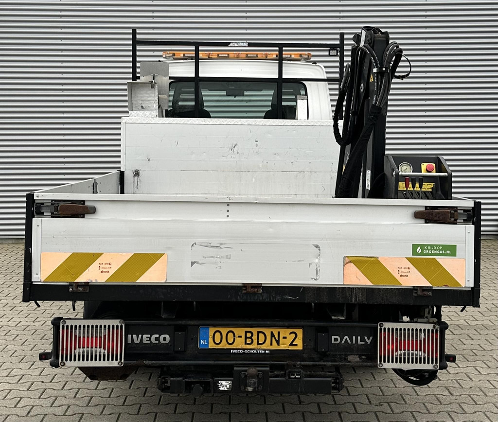 Iveco Daily 50C14N 3.0 375 CNG Openlaadbak met kraan HIAB Topstaat 20