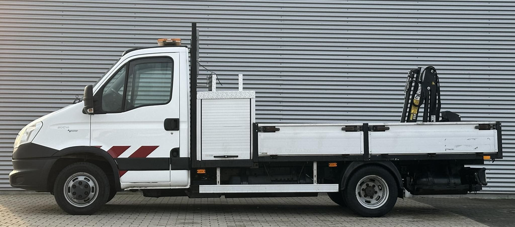 Iveco Daily 50C14N 3.0 375 openlaadbak met kraan Hiab 11