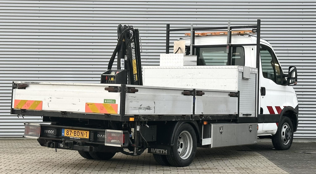 Iveco Daily 50C14N 3.0 375 openlaadbak met kraan Hiab 12