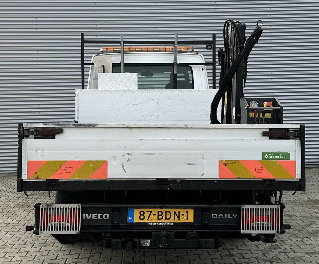Iveco Daily 50C14N 3.0 375 openlaadbak met kraan Hiab 20