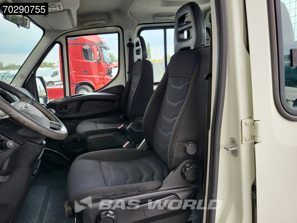 Iveco Daily 35C12 Kipper Dubbel Cabine Dubbellucht 3,5t Trekhaak Airco Cruise Camera Euro6 Tipper Benne Kieper 2m3 Airco Trekhaak Cruise control 10