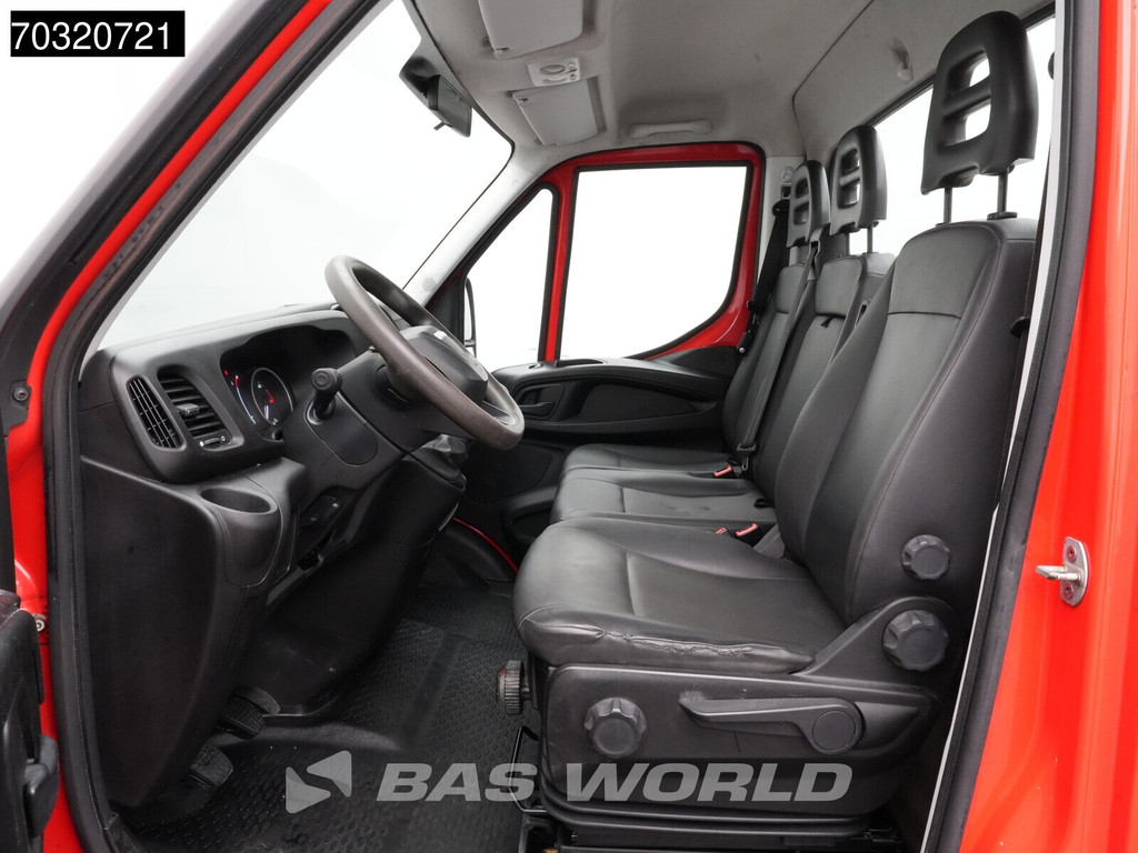 Iveco Daily 35C12 Kipper met Kist Dubbellucht 3,5t Trekhaak Airco Cruise Euro6 Tipper Benne Kieper Airco Trekhaak Cruise control 3