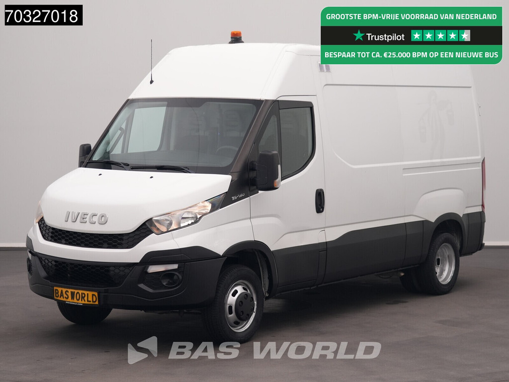 Iveco Daily 35C13 Dubbellucht 3,5t Trekhaak L2H2 Airco Cruise Camera Werkplaatsinrichting Euro6 L2 Airco Trekhaak Cruise control