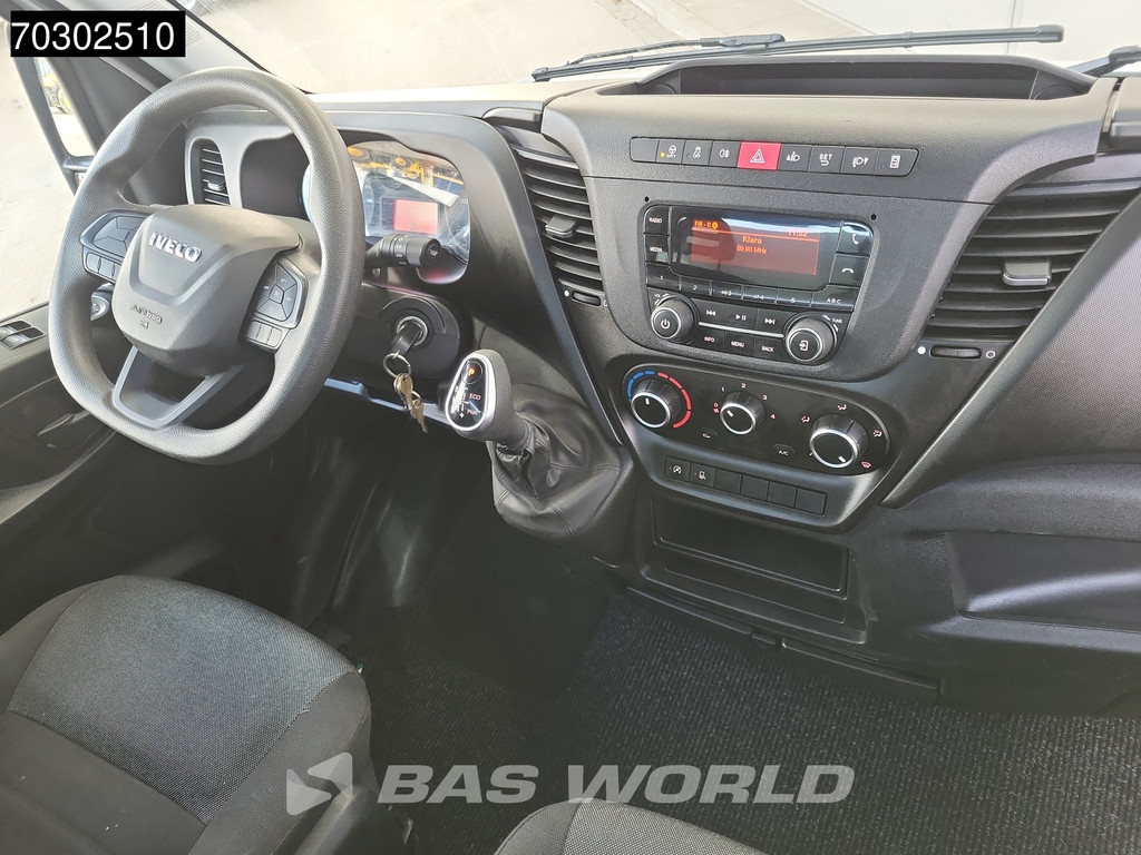 Iveco Daily 35C14 Automaat Kipper met Kist Dubbellucht 3,5t Trekhaak Airco Cruise Euro6 Tipper Benne Kieper Airco Trekhaak Cruise control 14
