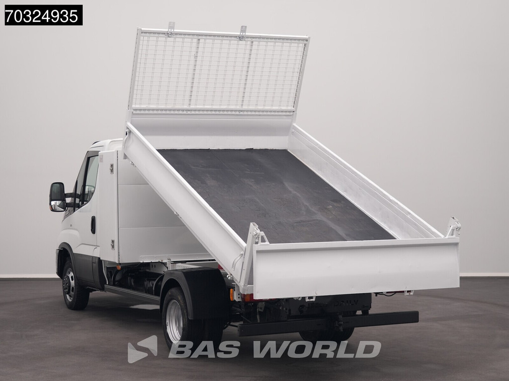 Iveco Daily 35C14 Automaat Kipper met Kist Dubbellucht Kipper 3,5t Trekhaak Airco Cruise Euro6 Tipper Benne Kieper Airco Trekhaak Cruise control 6