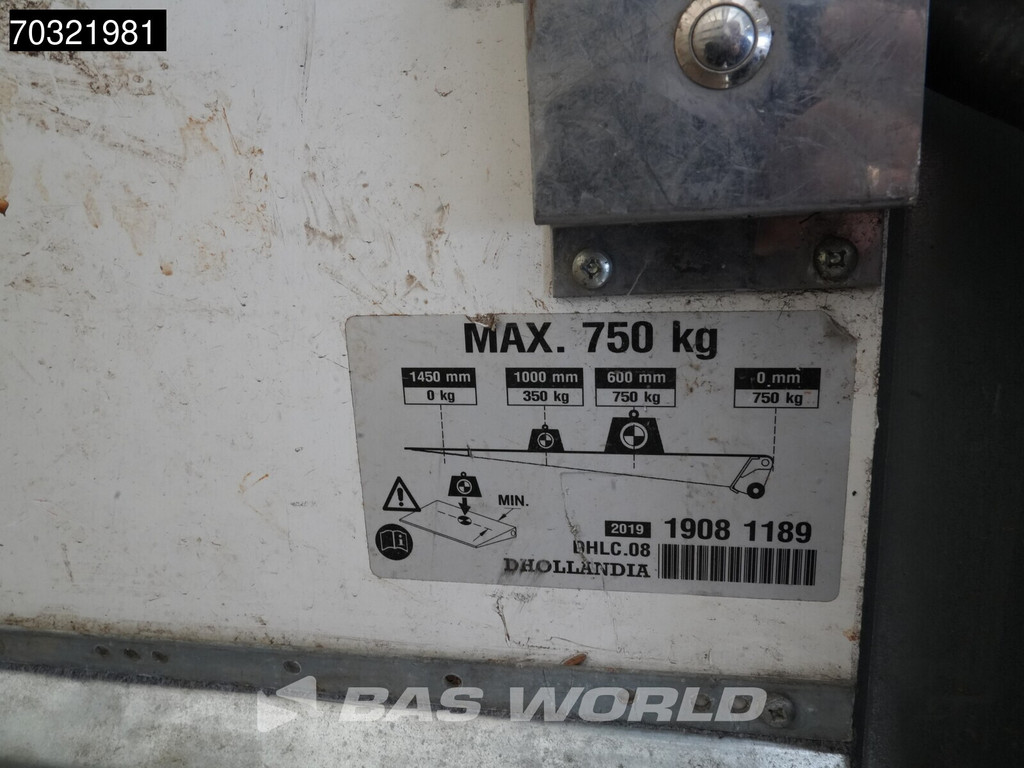 Iveco Daily 35C14 DHollandia Laadklep Dubbellucht Bakwagen Airco Cruise Euro6 Meubelbak Koffer Airco Cruise control 8