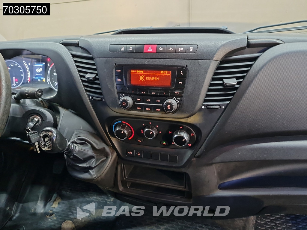 Iveco Daily 35C14 Dubbel Cabine Kipper met Kist Dubbellucht 3,5t Trekhaak Airco Cruise Euro6 Tipper Benne Kieper Airco Trekhaak Cruise control 13