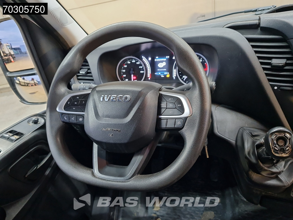 Iveco Daily 35C14 Dubbel Cabine Kipper met Kist Dubbellucht 3,5t Trekhaak Airco Cruise Euro6 Tipper Benne Kieper Airco Trekhaak Cruise control 15