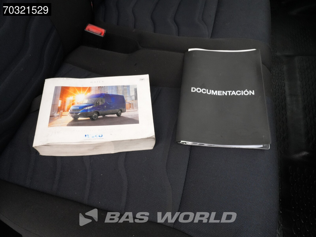 Iveco Daily 35C14 Dubbel Cabine Open Laadbak Huif Dubbellucht Airco 3,5t Trekgewicht Euro6 Prtische Pickup Open Airco 15