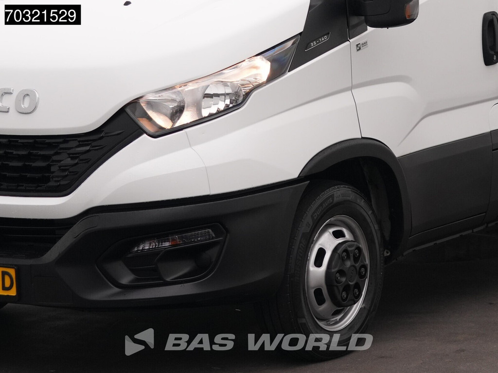 Iveco Daily 35C14 Dubbel Cabine Open Laadbak Huif Dubbellucht Airco 3,5t Trekgewicht Euro6 Prtische Pickup Open Airco 18