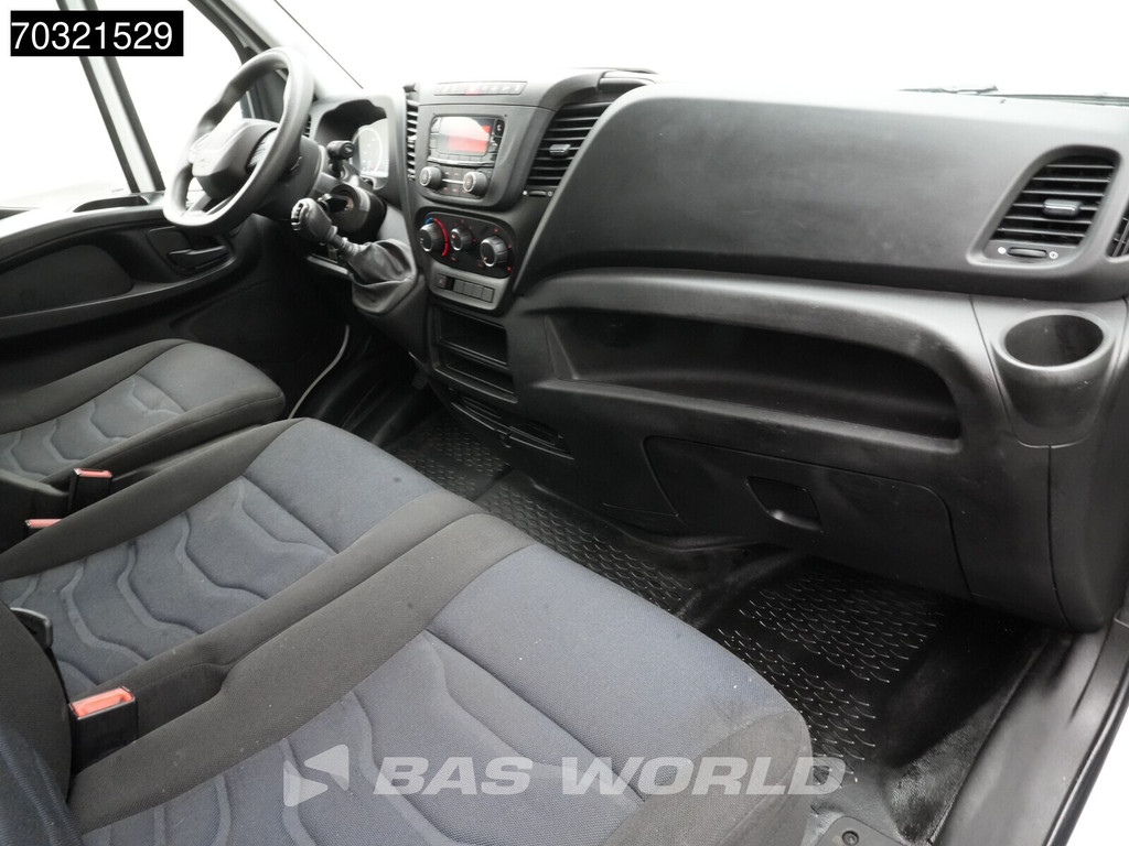 Iveco Daily 35C14 Dubbel Cabine Open Laadbak Huif Dubbellucht Airco 3,5t Trekgewicht Euro6 Prtische Pickup Open Airco 8