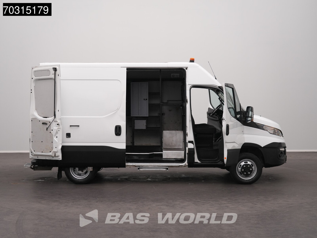 Iveco Daily 35C14 Dubbellucht L2H2 Airco Cruise Camera Werkplaatsinrichting 3,5t Trekgewicht Euro6 L2 Airco Cruise control 9