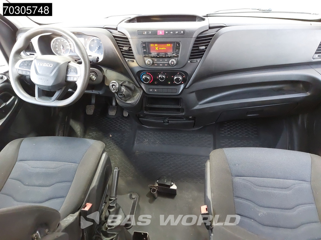 Iveco Daily 35C14 Kipper Dubbel Cabine Dubbellucht 3,5t Trekhaak Airco Cruise Euro6 Tipper Benne Kieper Airco Trekhaak Cruise control 12
