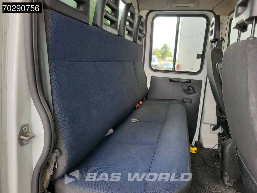 Iveco Daily 35C14 Kipper met Kist Dubbel Cabine Dubbellucht 3,5t Trekhaak Airco Cruise Euro6 Kieper Tipper Benne 2m3 Airco Trekhaak Cruise control 12